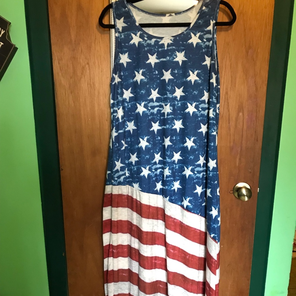 American flag dress
